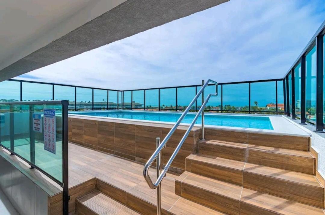 Flat Mobiliado, Com Piscina, 300M Da Praia! Pôrto das Galinhas Exteriör bild